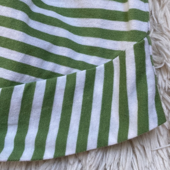 Banana Republic Factory Designer Tee 💗 Green & White - Picture 10 of 14